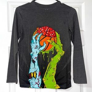 Cat & Jack basketball brain long sleeve shirt
